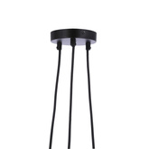 Lampa wisząca Trio szklana kula potrójna złota do salonu 3xE27