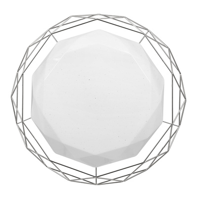 Plafon LED Sven okrągły 43 cm 4000K srebrny Candellux