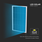 20W Lampa Uliczna LED Solarna /  Bateria: 40AH LiFePO4 / Barwa: 4000K