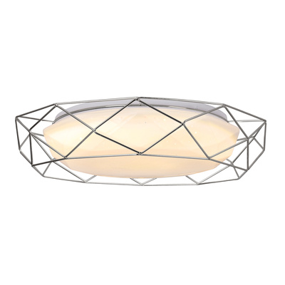 Plafon LED Sven okrągły 43 cm 4000K srebrny Candellux