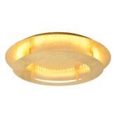 Plafon LED Merle okrągły 40 cm 3000K złoty IP20