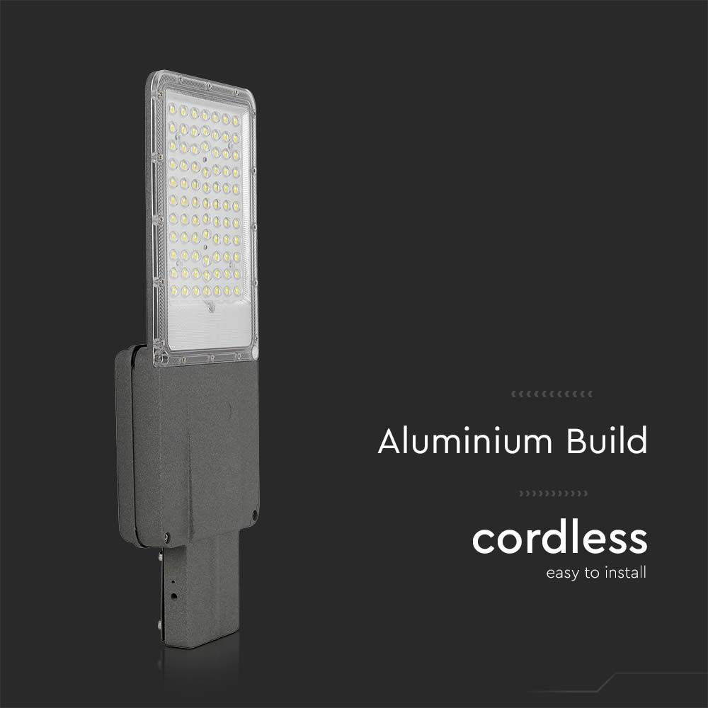 35W Lampa Uliczna LED Solarna /  Bateria: 18AH LiFePO4 / Barwa: 6500K