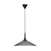Lampa wisząca Kiruna L czarna metalowa do salonu nad stół 1 płomienna E27