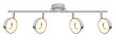 Lampa sufitowa Isla listwa regulowana 4-punktowa LED do salonu