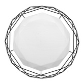 Plafon LED Sven czarny nowoczesny 43 cm 24W 4000K Candellux
