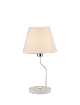 Lampka nocna York Ledea biała klasyczna E14