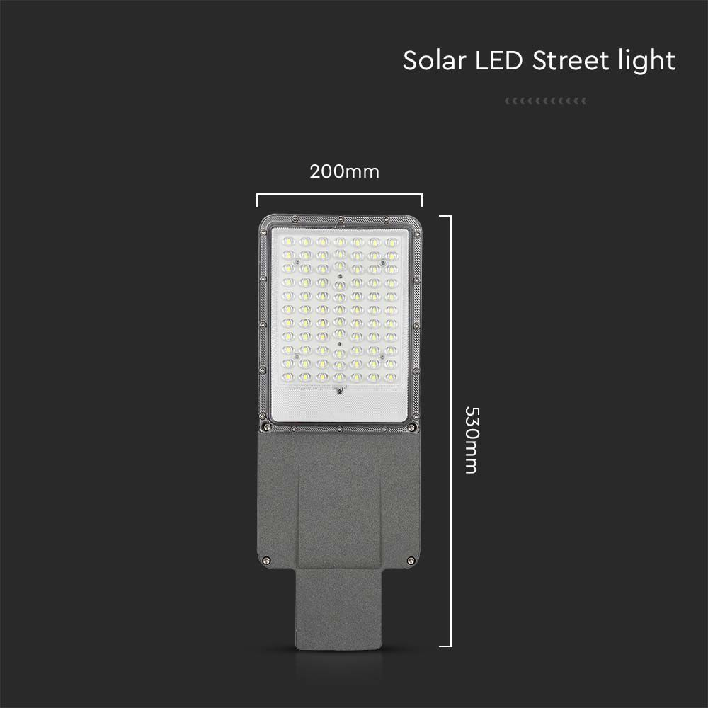 20W Lampa Uliczna LED Solarna / Bateria: 40AH LiFePO4 / Barwa: 4000K