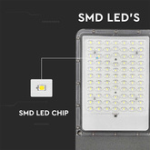 30W Lampa Uliczna LED Solarna / Bateria: 60AH LiFePO4 / Barwa: 6500K