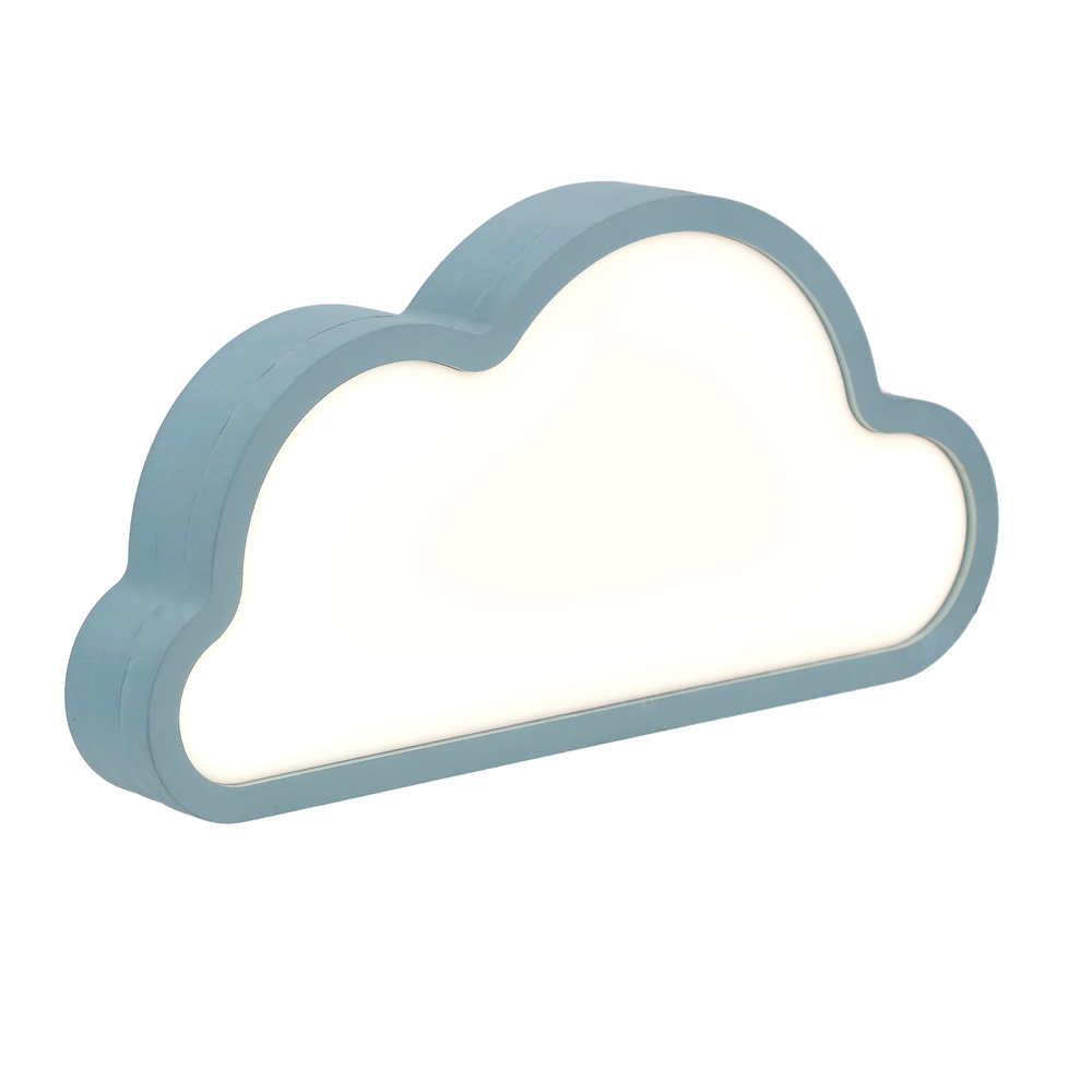 Lampka Cloud chmurka do pokoju dziecięcego LED nocna niebieska 3000K