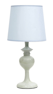 Lampka nocna Berkane niebieska z abażurem klasyczna IP20