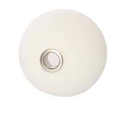 Lampa podłogowa Vanity z półką do salonu z kloszem E27 IP20