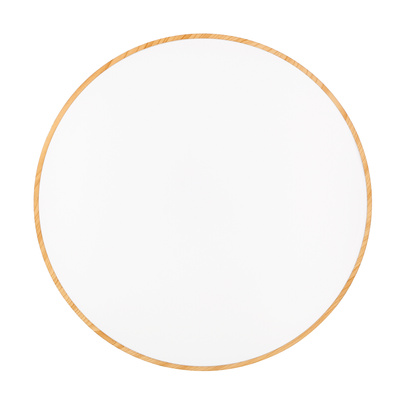 Plafon LED TENS okrągły 59 cm zmienna barwa światła 3000-6000K brązowy na pilota