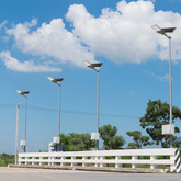 20W Lampa Uliczna LED Solarna /  Bateria: 40AH LiFePO4 / Barwa: 4000K