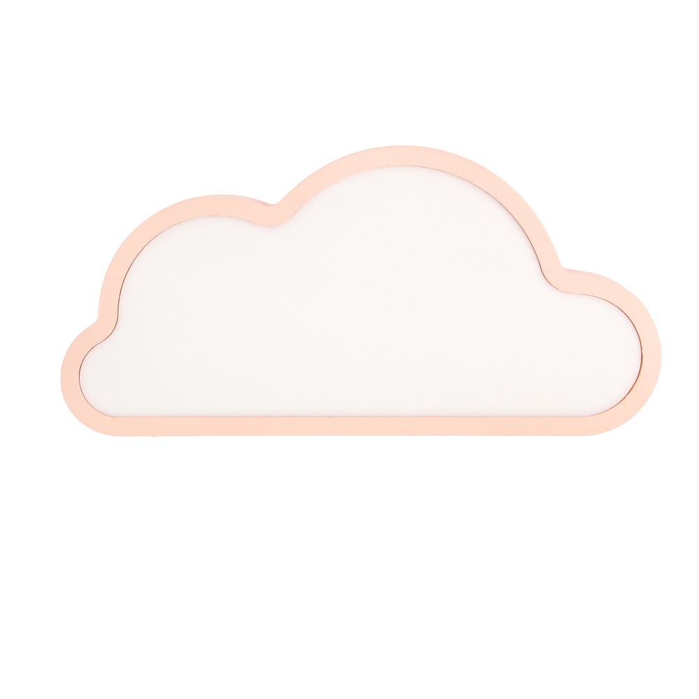 Lampka Cloud chmurka do pokoju dziecięcego różowa LED 11W neutralna nocna