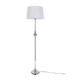 Lampa podłogowa Gillenia z abażurem do salonu 1-punktowa E27