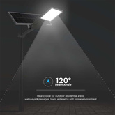 35W Lampa Uliczna LED Solarna /  Bateria: 75AH LiFePO4 / Barwa: 4000K