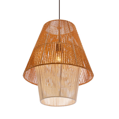 Lampa wisząca z abażurami Africa do sypialni i jadalni E27 1-płomienna