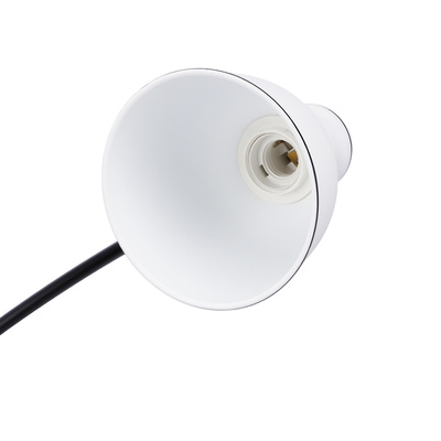Lampa podłogowa Zumba łukowa regulowana do salonu 1-punktowa metalowa