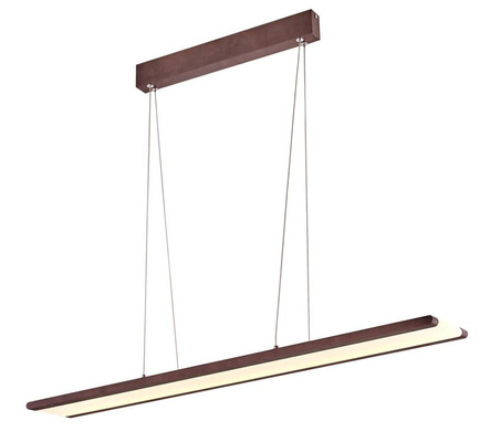Lampa wisząca LED podłużna Coconut - minimalistyczna lampa do jadalni 4000K