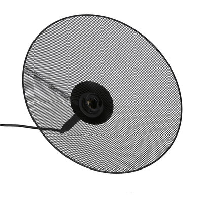 Lampa wisząca Kiruna M czarna metalowa do salonu nad stół 1xE27 36 cm