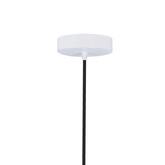 Lampa wisząca tuba Tucson biała metalowa GU10 regulowana wysokość