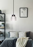 Lampa wisząca Liverpool szklana do kuchni i jadalni pojedyncza E27 15 cm