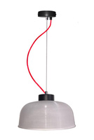 Lampa wisząca Liverpool Ledea szklana do jadalni nad stół pojedyncza E27